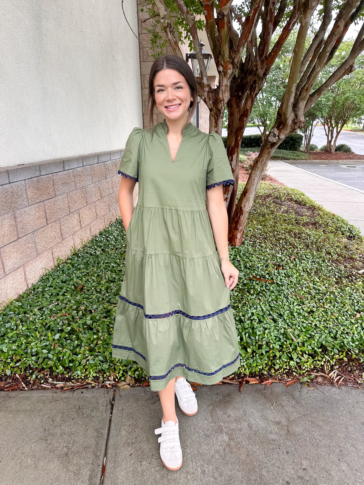 Ivy Dress - Olive