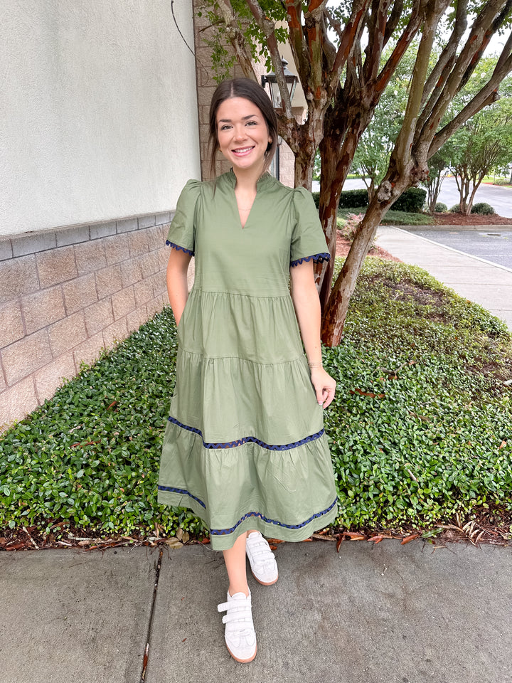 Ivy Dress - Olive