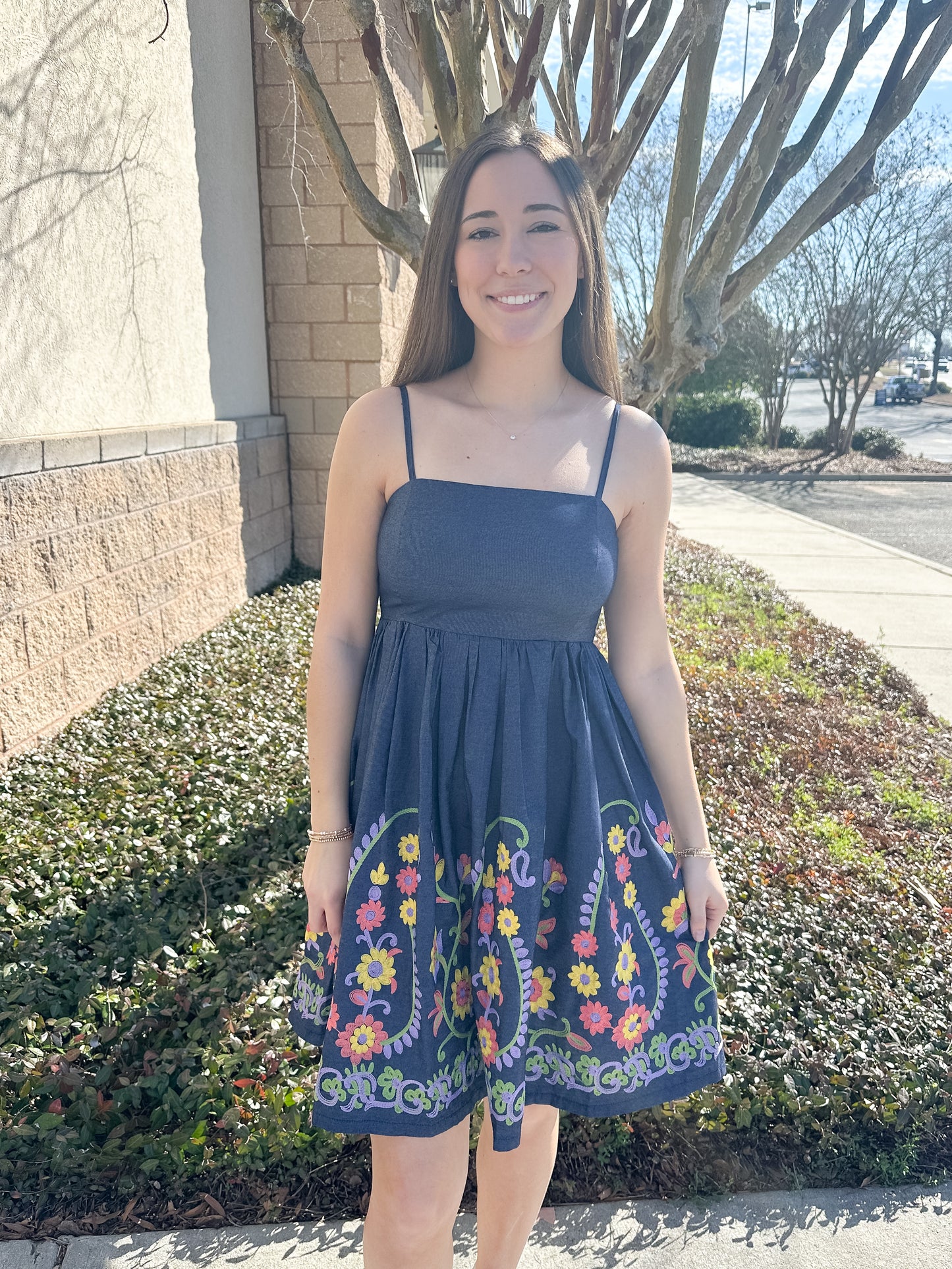 Angel Floral Mini Dress