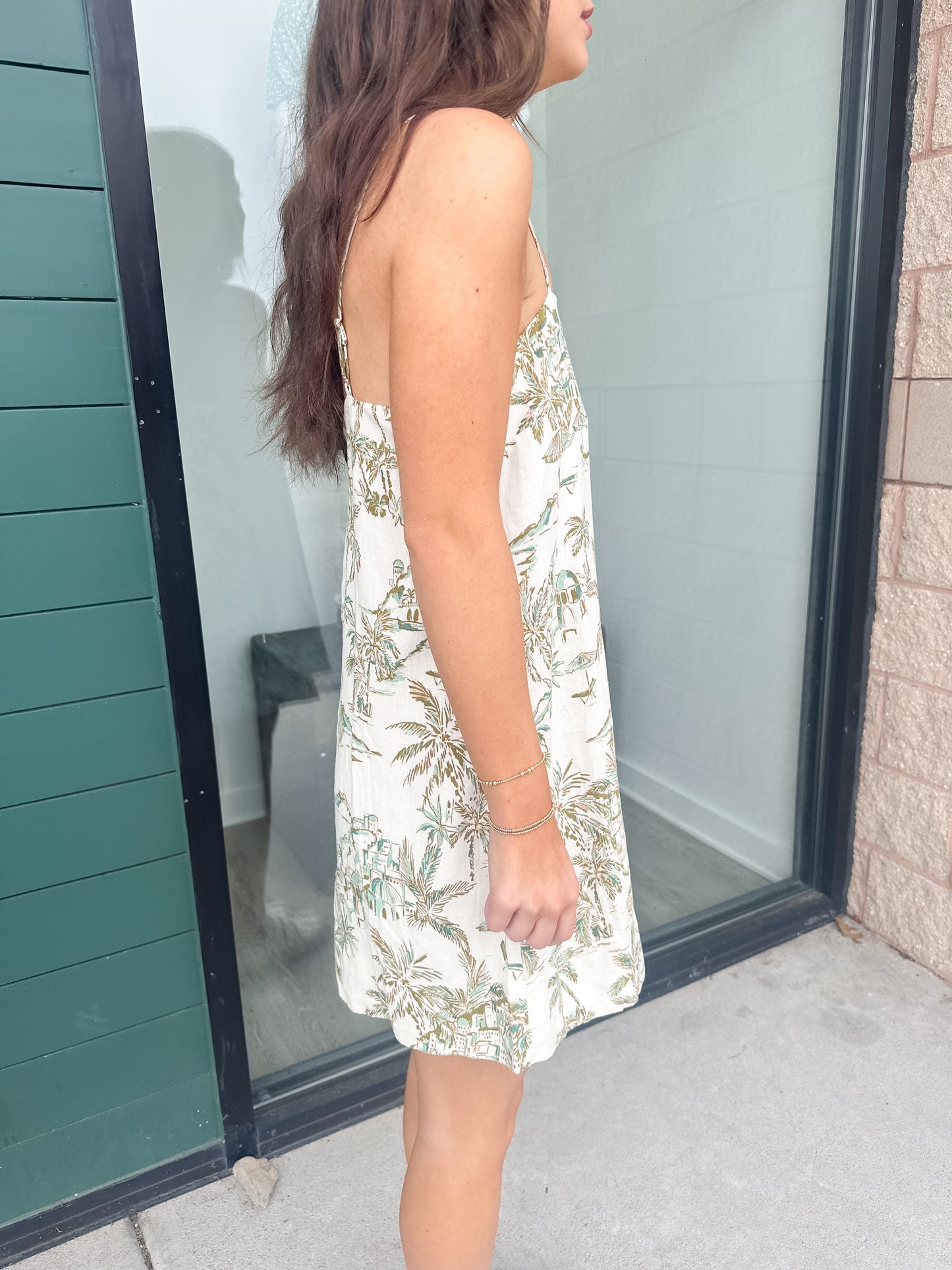 Maude Tiki Tide Mini Dress