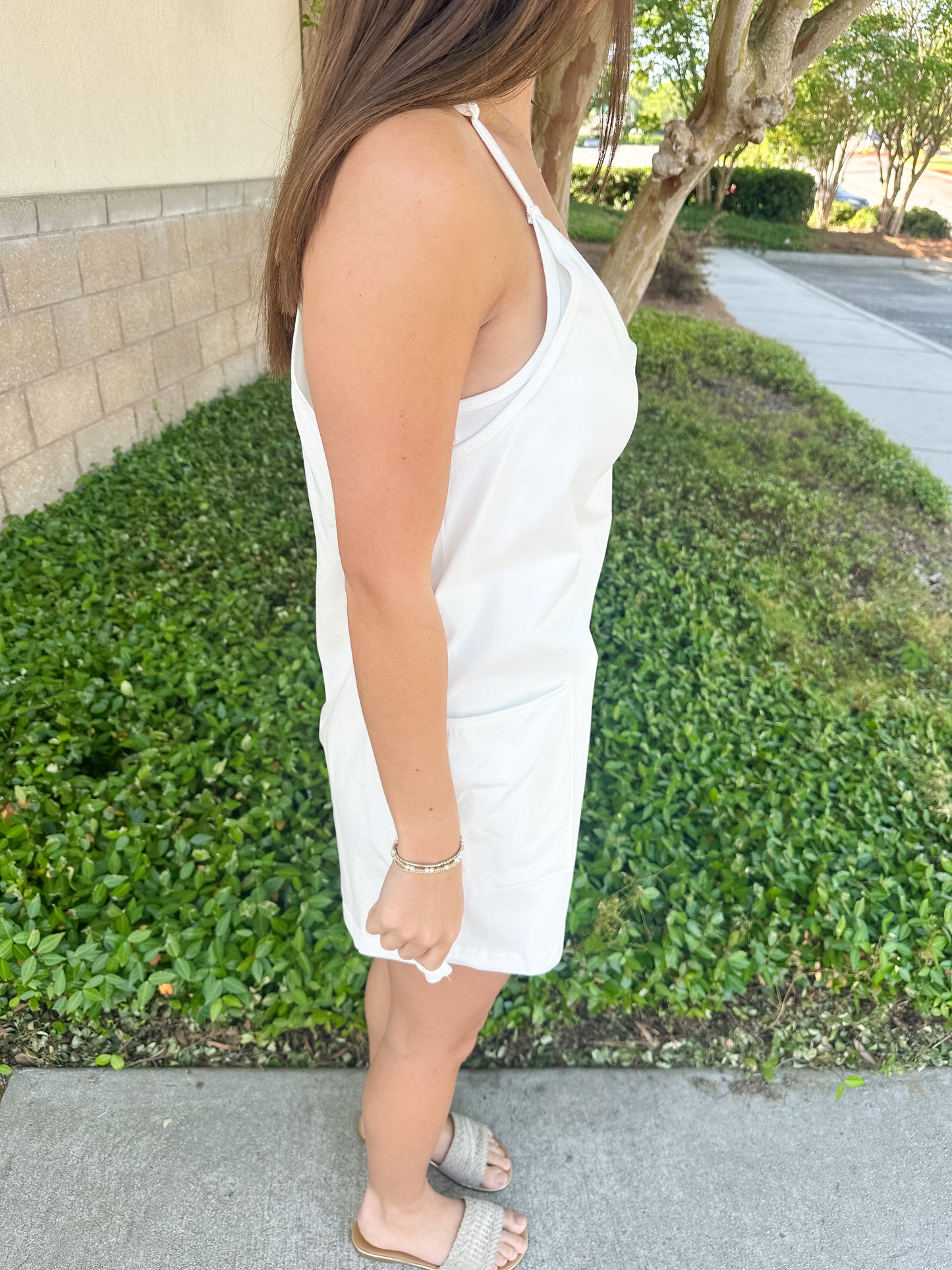 Tara Dress - Pearl