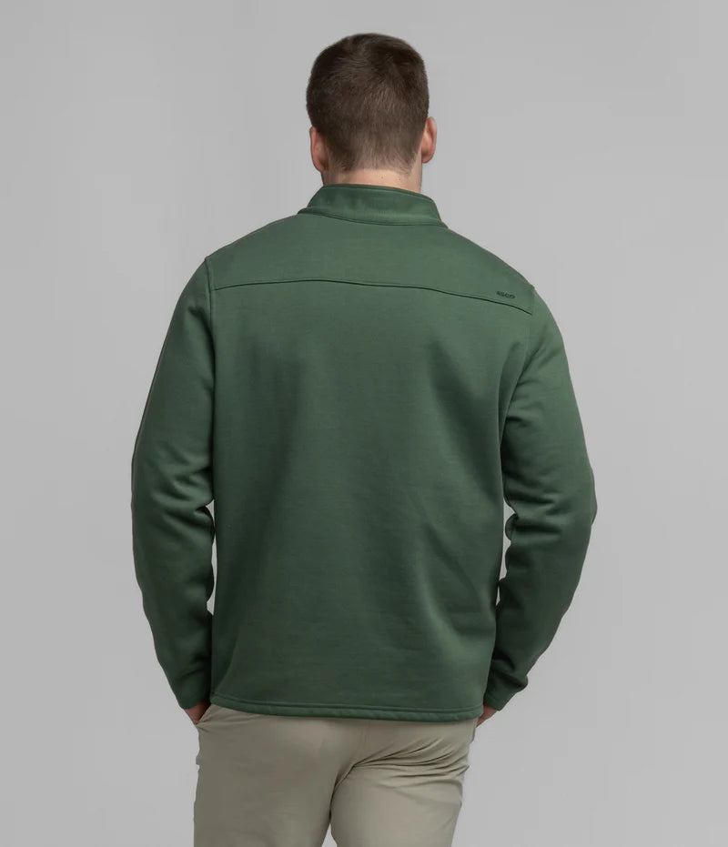 SSCO Fleece Essential Qtr Zip - Mallard