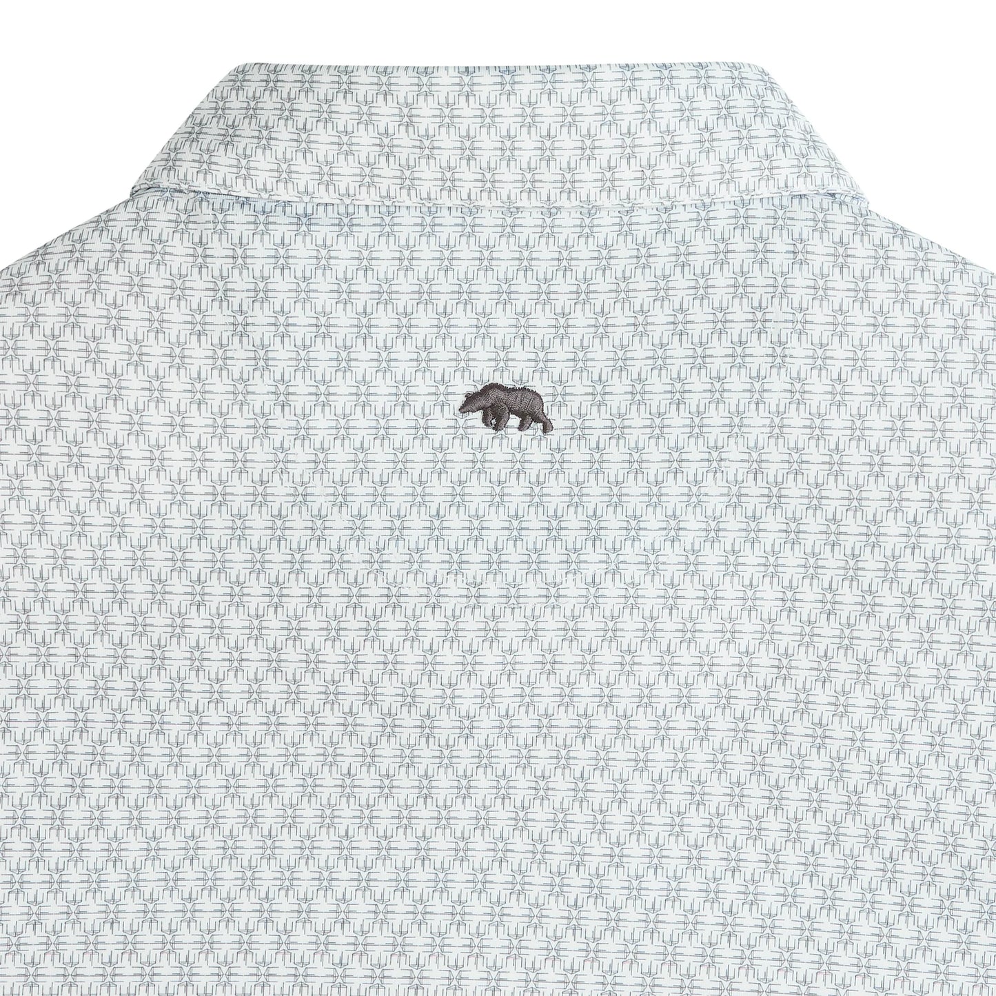 Onward Reserve Tents Printed Performance Polo - White