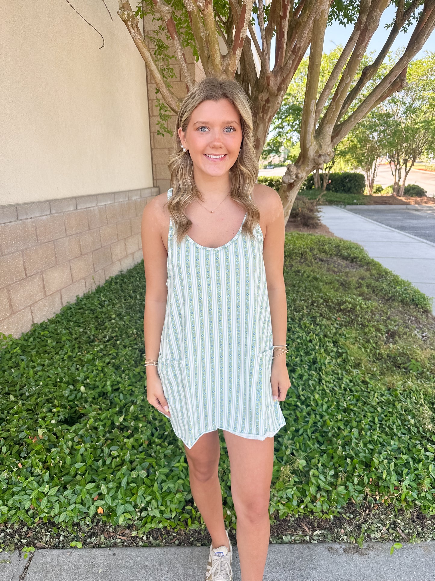 Tara Dress - Rob Stripe