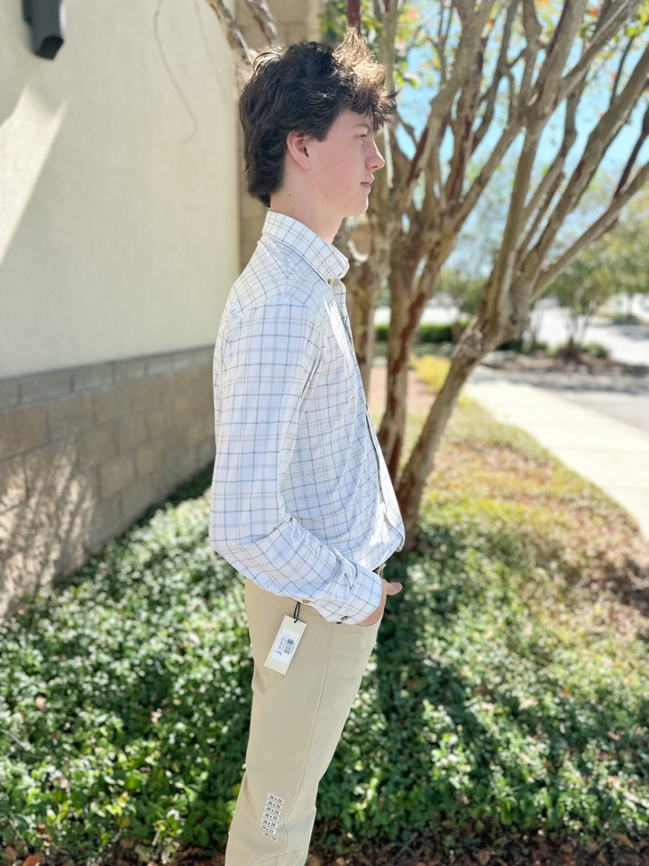 S. Casanova F25 Kirby Check Button Down