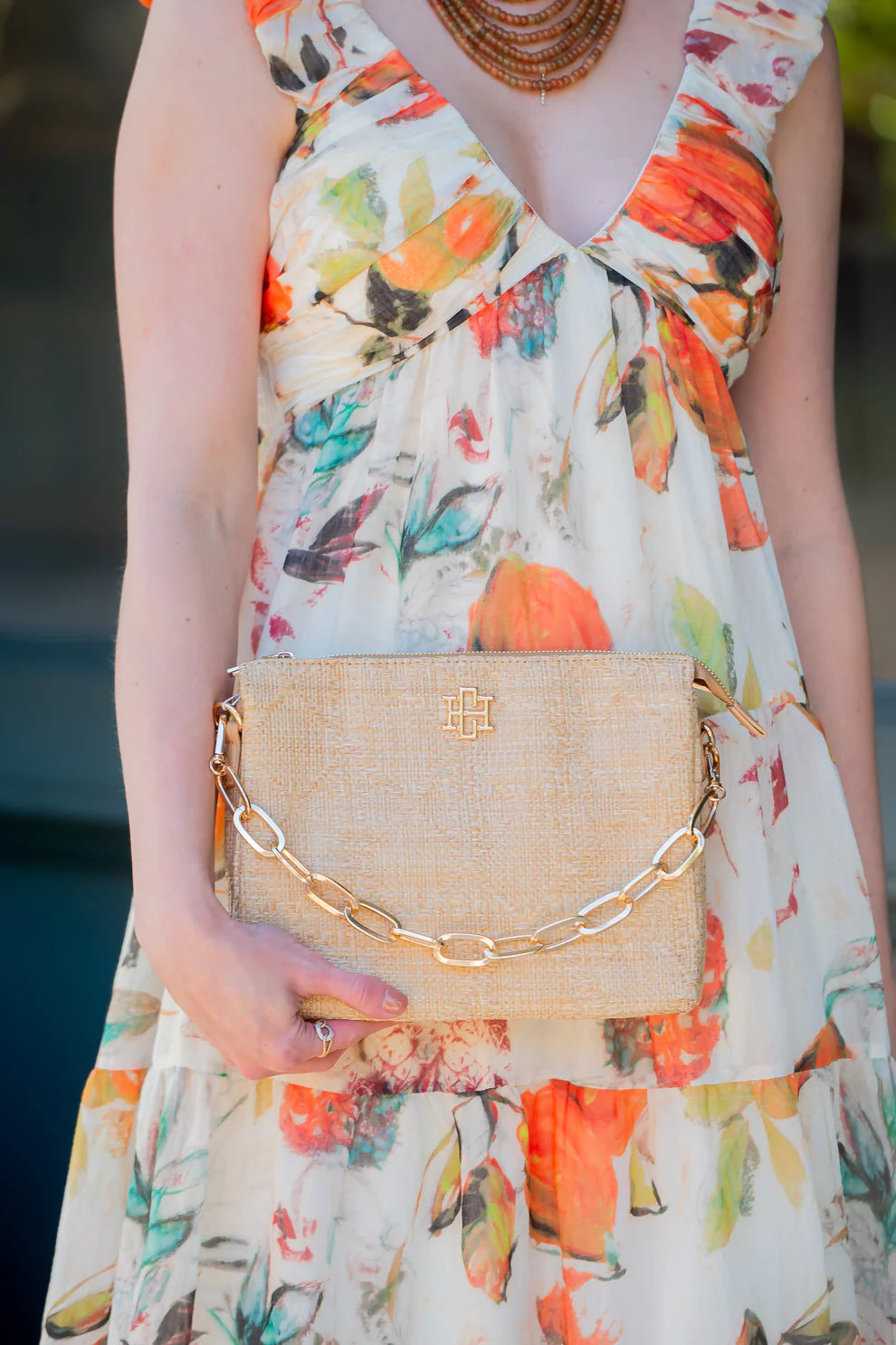 CH Ariana Crossbody - Natural Lattice