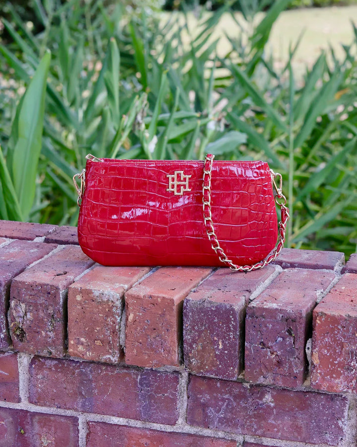 CH Livi Crossbody- Red Patent EC