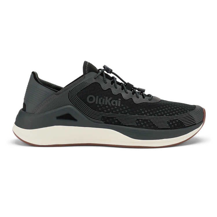Olukai Men’s ‘Ahi Performance Marine Shoe - Black|Black
