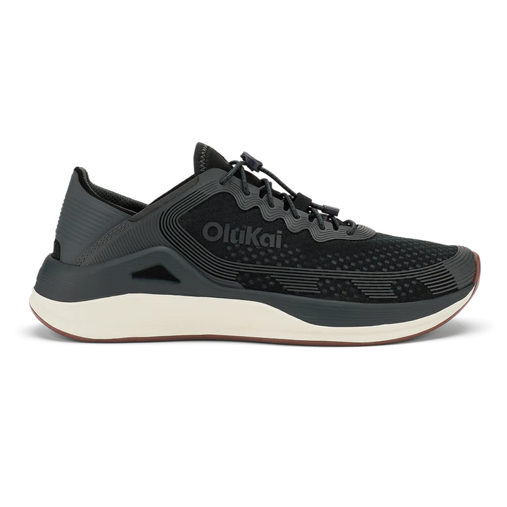 Olukai Men’s ‘Ahi Performance Marine Shoe - Black|Black