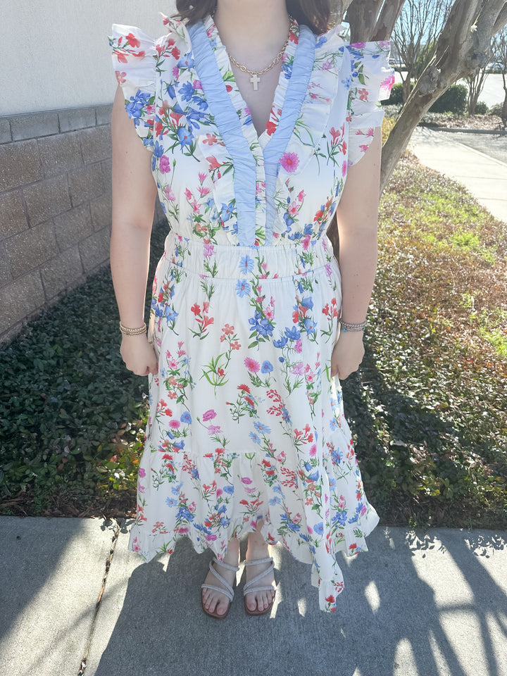 Francesca Floral Maxi