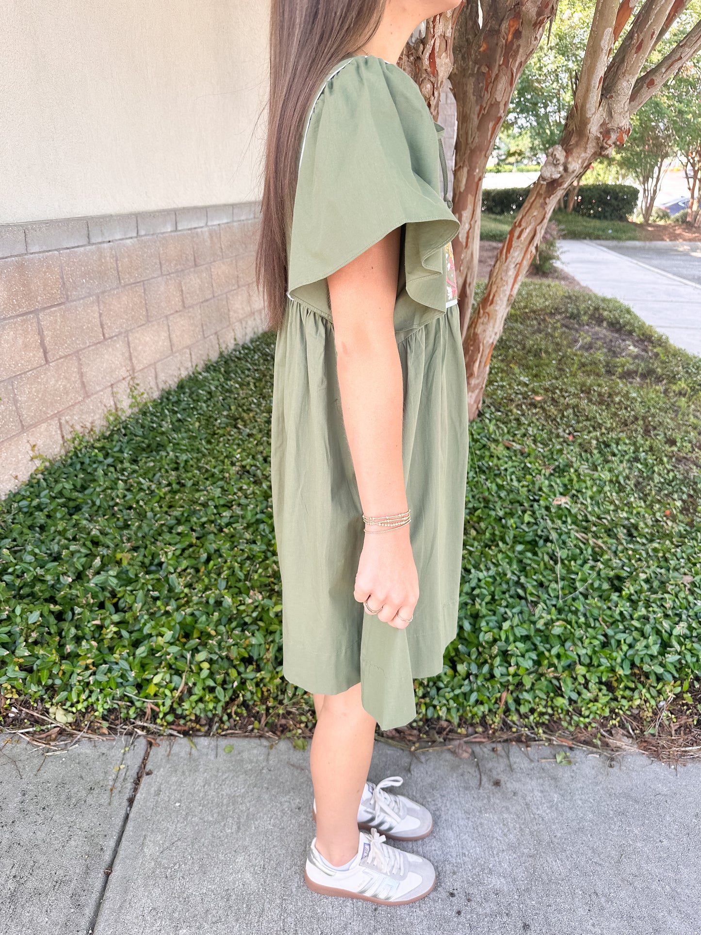Piper Dress - Olive