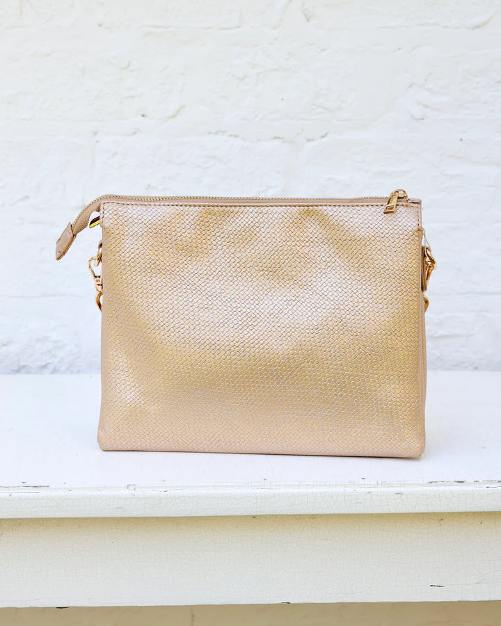 CH Ariana Crossbody - Woven Gold