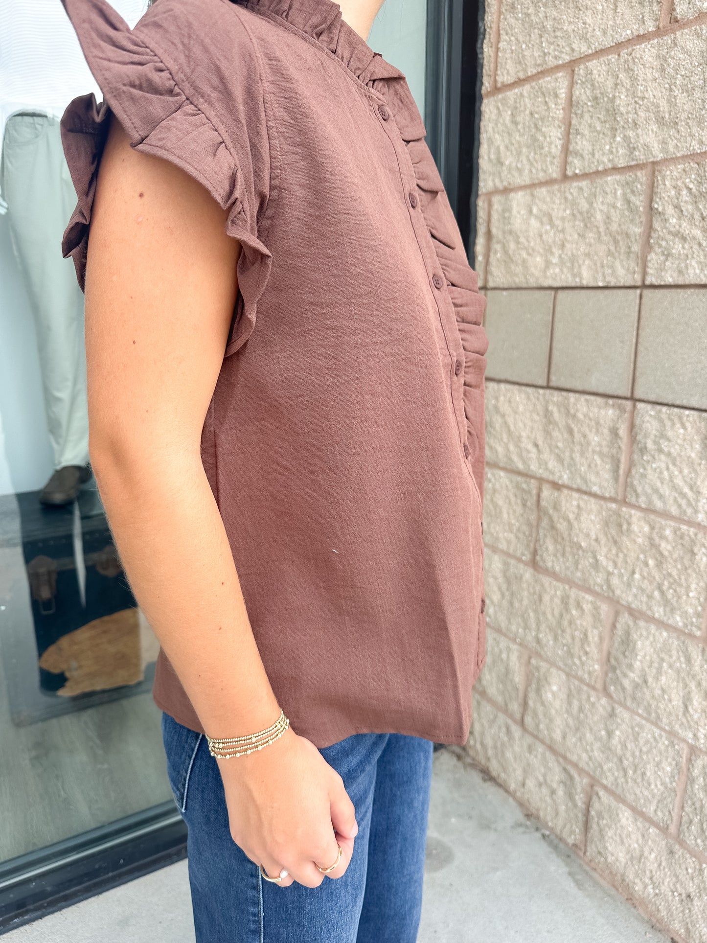 Luna Ruffle Top