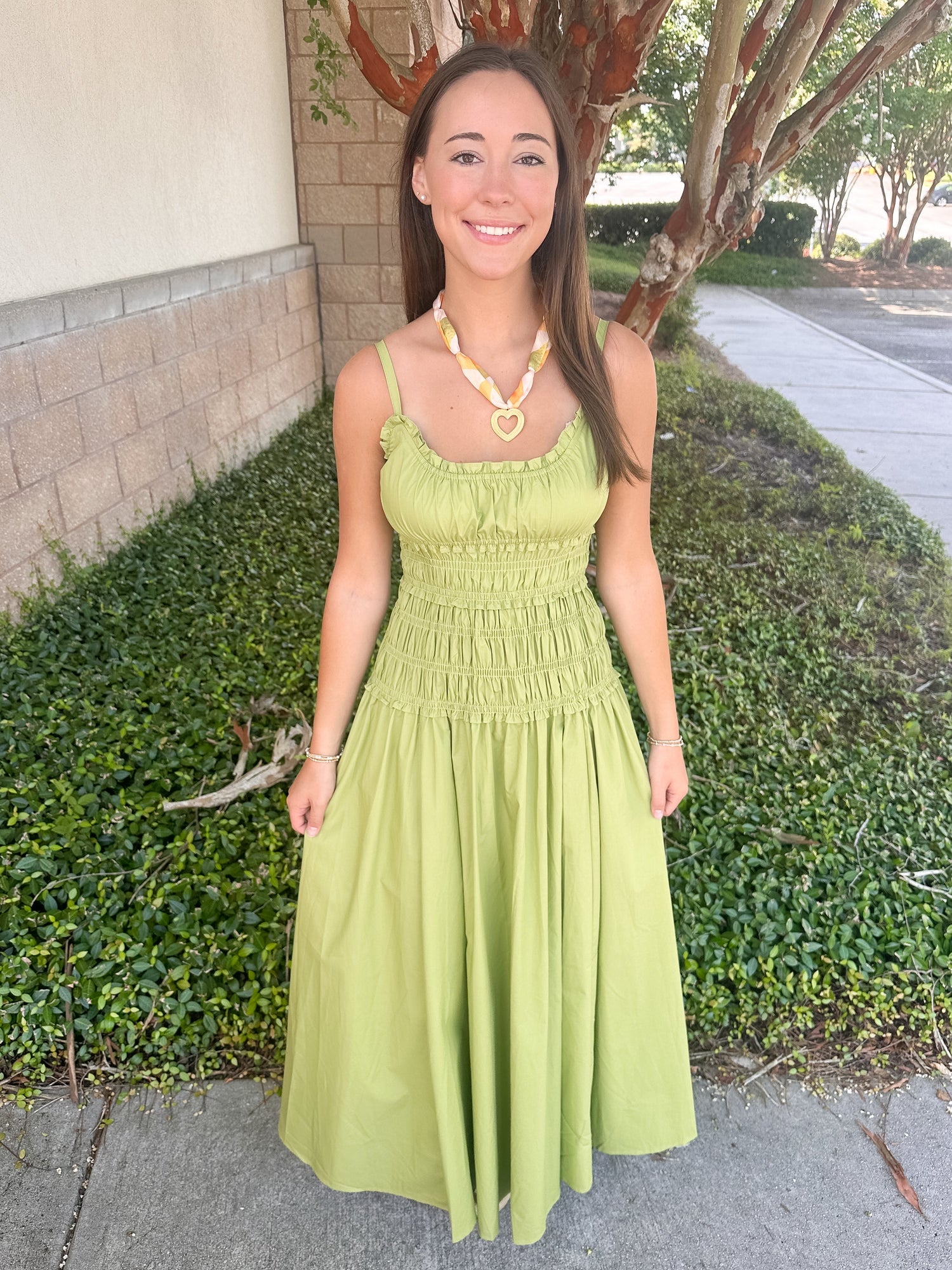 Ariel Smock Cami Maxi – Southern Clothiers