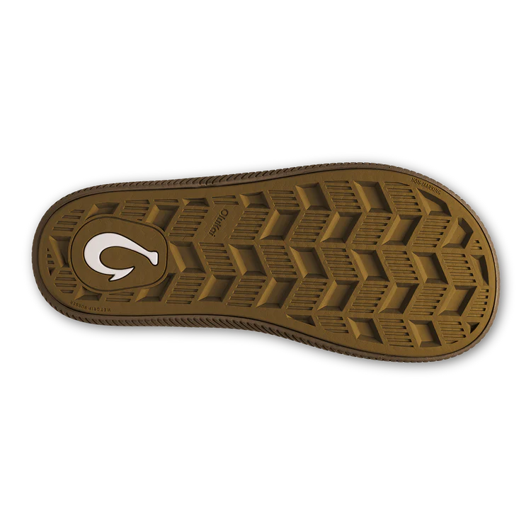 OluKai Men’s Ulele Water-Ready Beach Sandal - Mustang|Mineral
