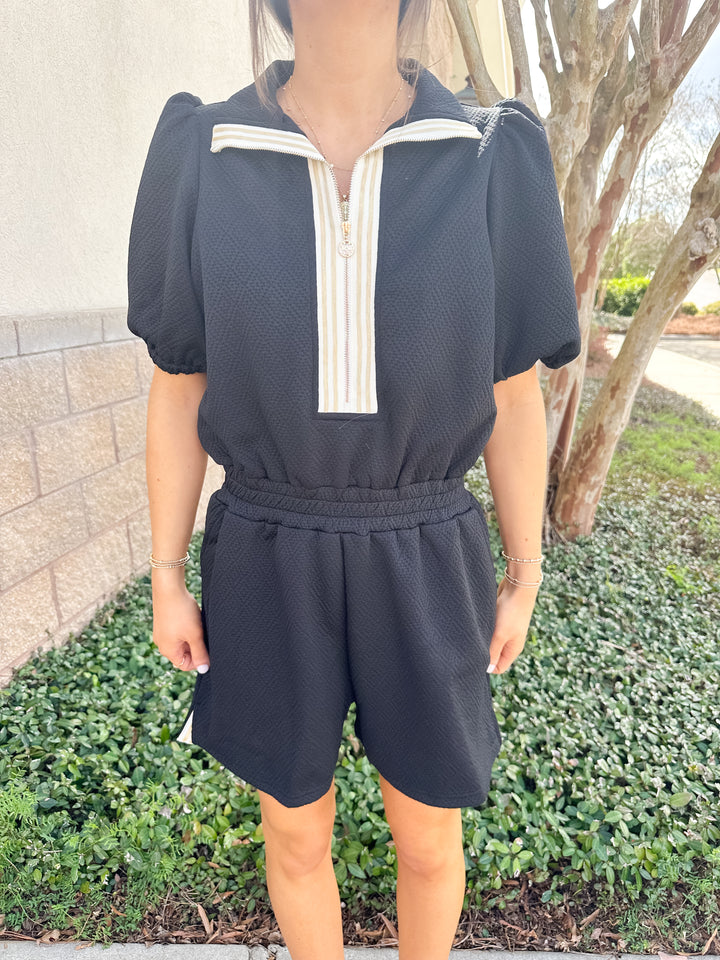 Andie Romper - Black