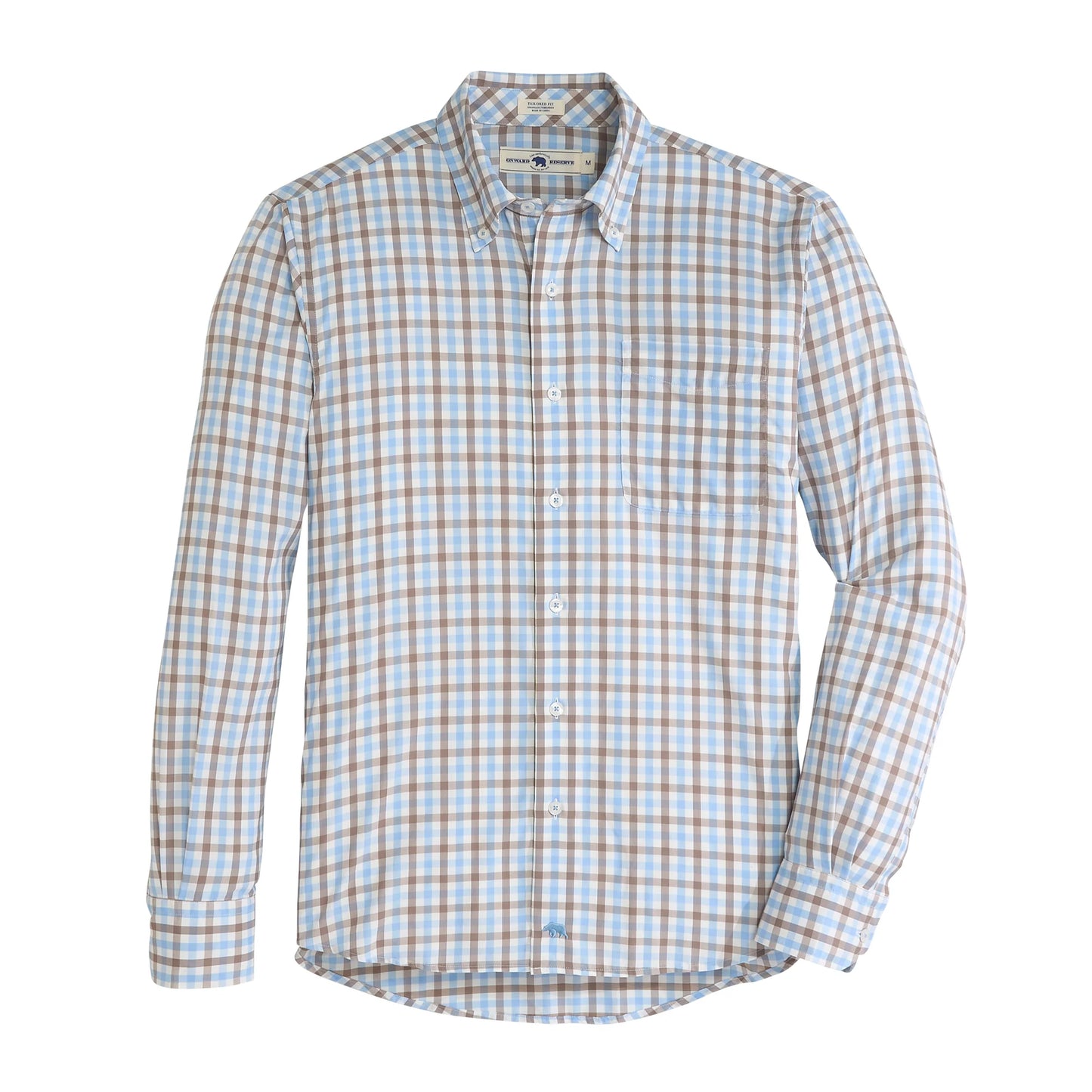 Onward Reserve Allen Tailored Fit Performance Button-Down - Beech