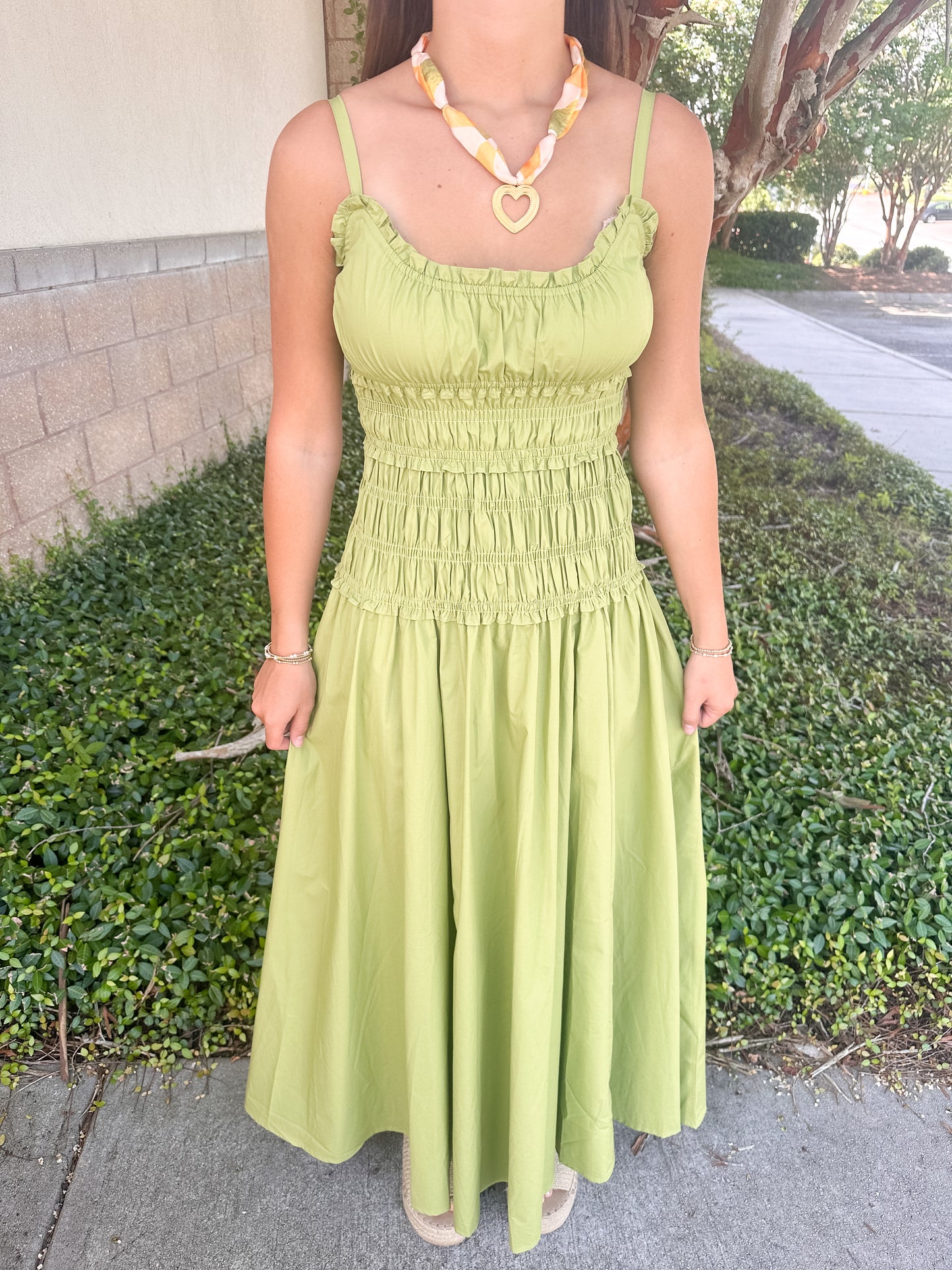 Ariel Smock Cami Maxi