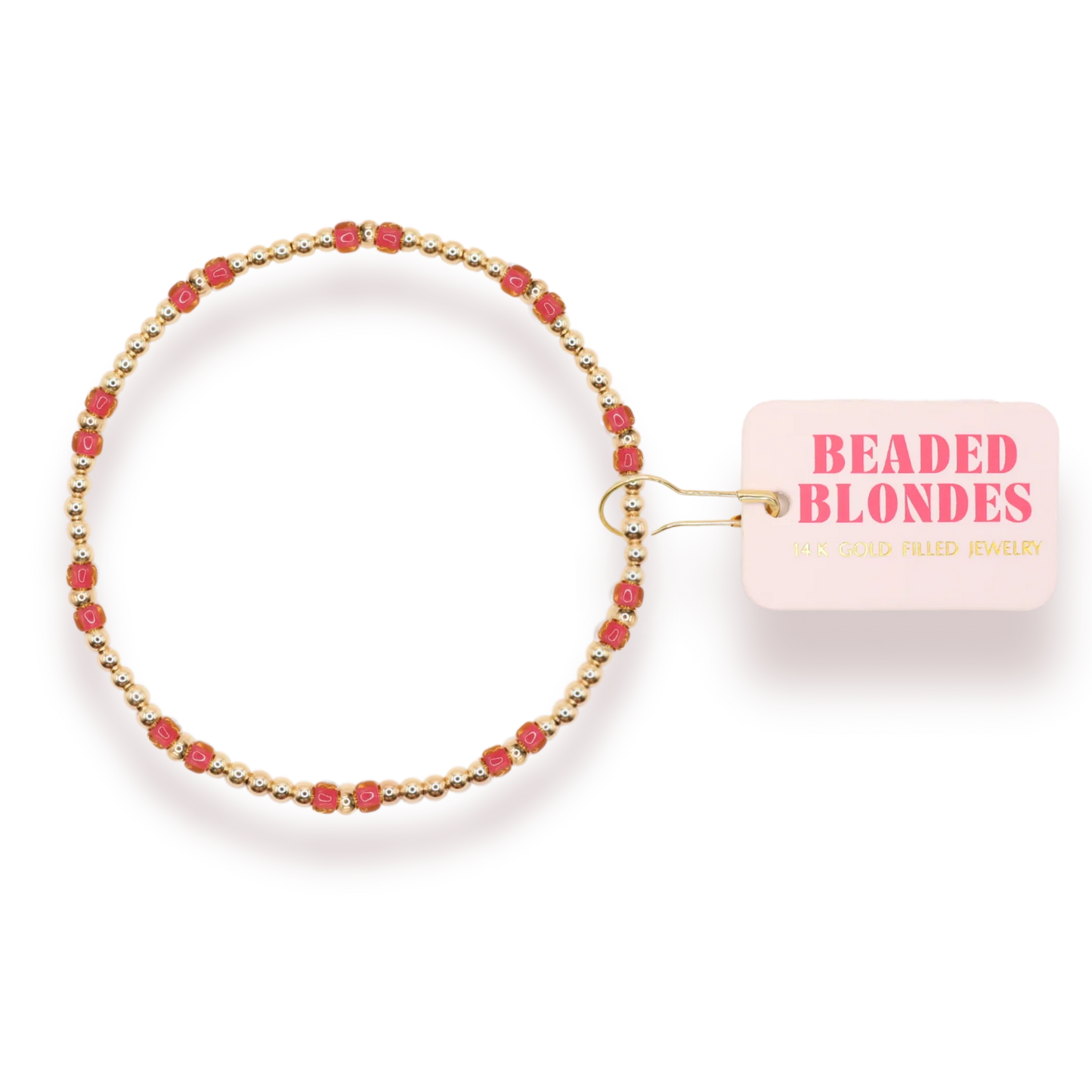 Beaded Blondes Scarlet Hazel Bracelet