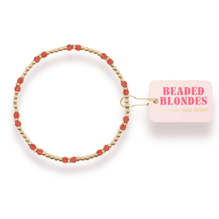 Beaded Blondes Scarlet Hazel Bracelet