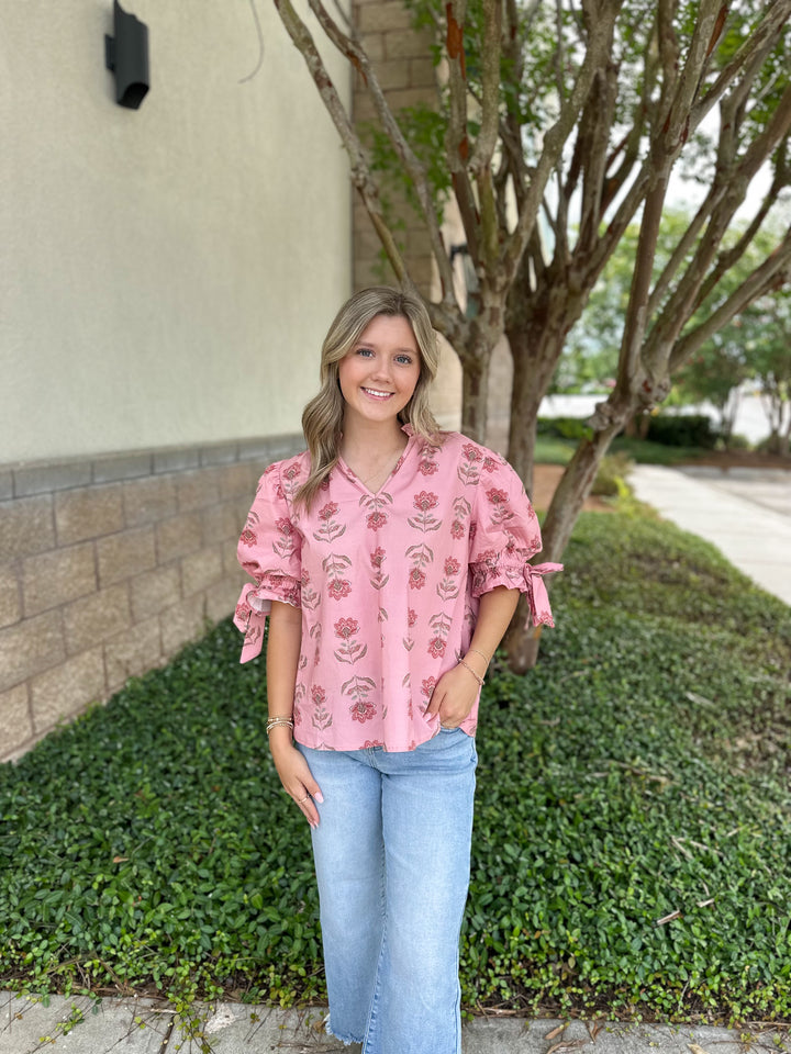 Clara Top - Peach
