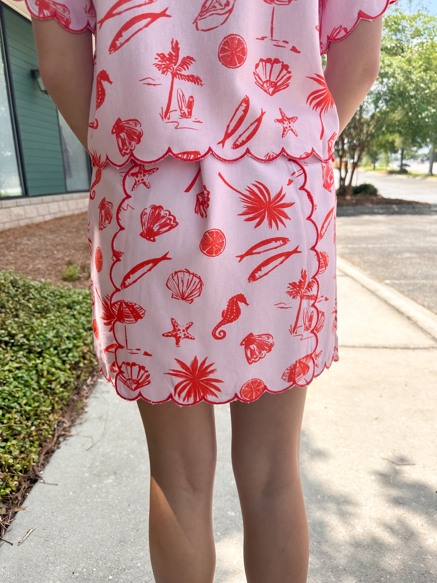 Angie Scallop Skirt