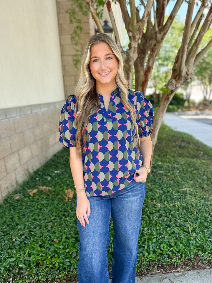 Lainey Top - Polka Dot Pops