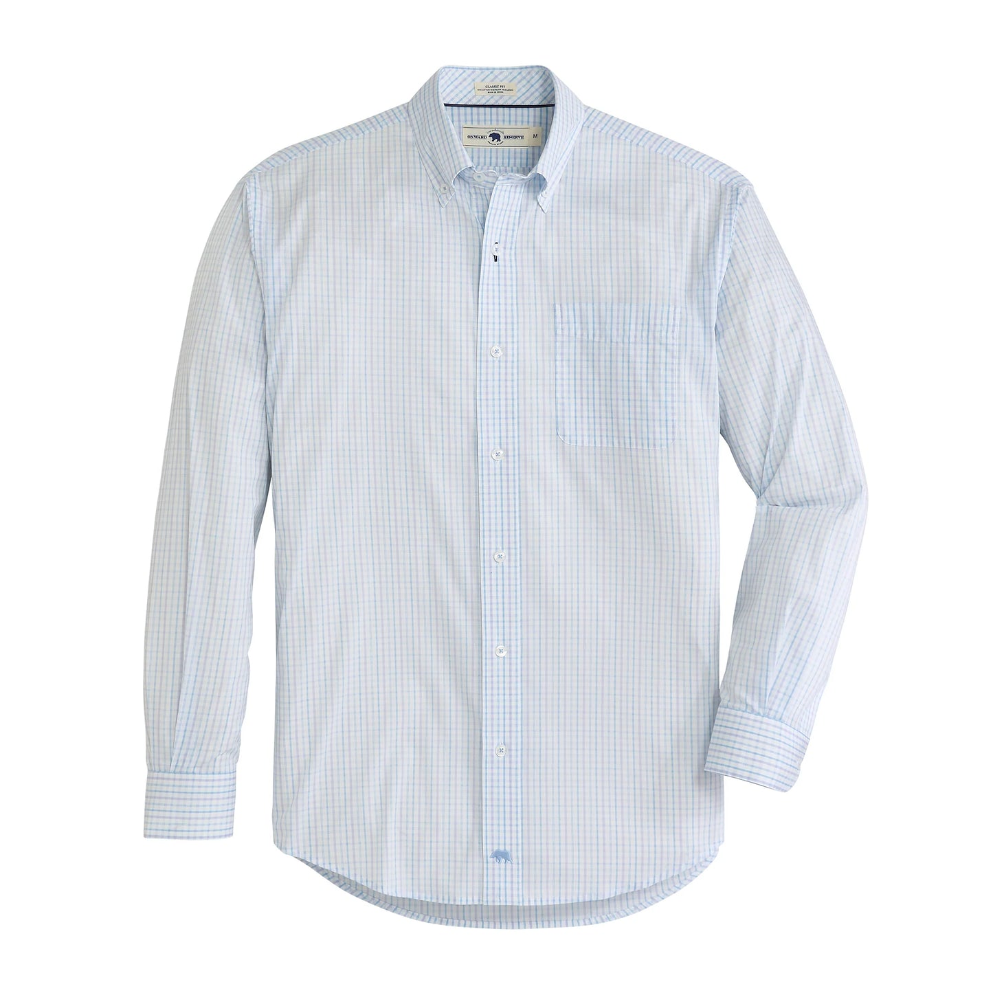 Onward Reserve Grayton Classic Fit Quad Button-Down - Iris