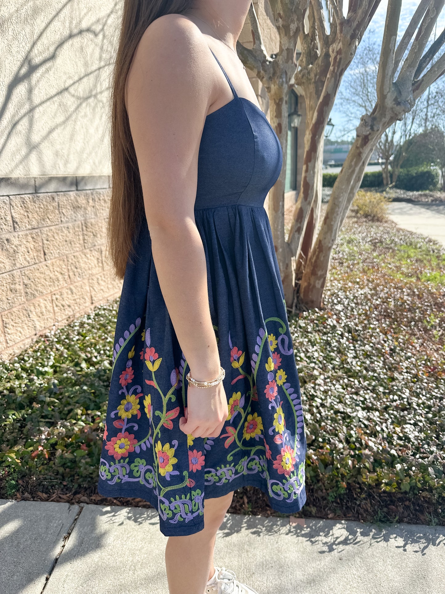 Angel Floral Mini Dress