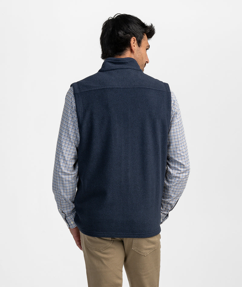 SSCO Men’s Brushline Fleece Vest - Eclipse