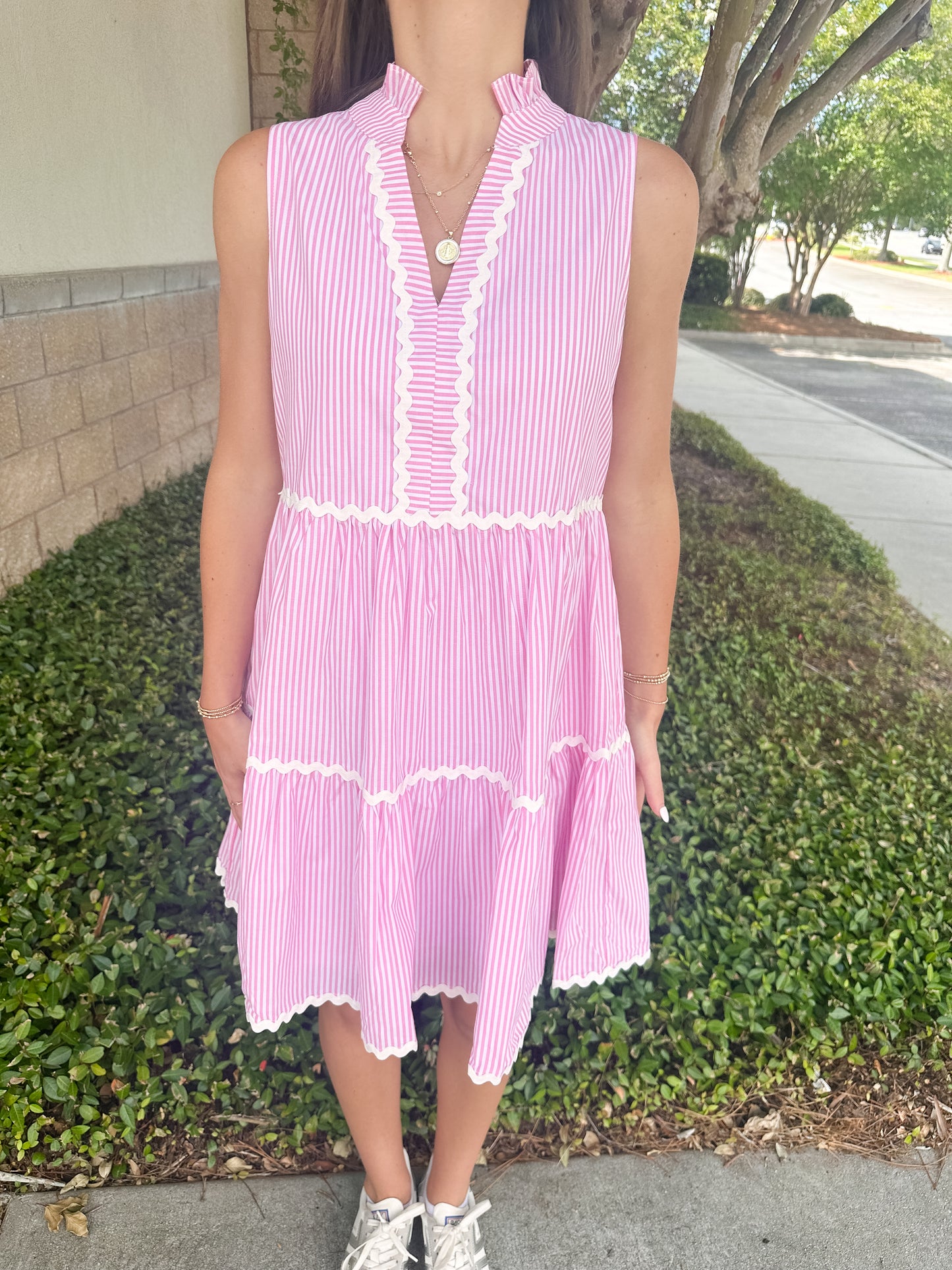 Coastal Prep Tier Dress