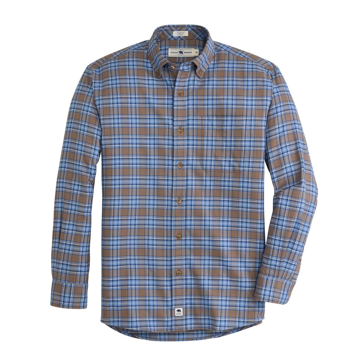 Onward Reserve Adgers Featherweight Flannel - Walnut