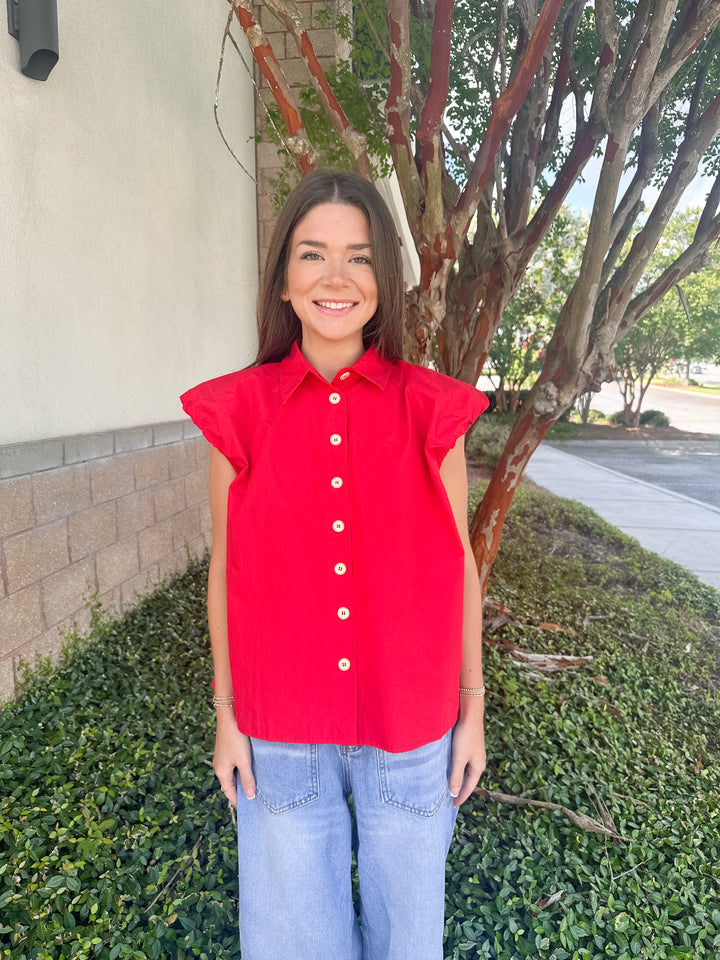 Ray Button Top