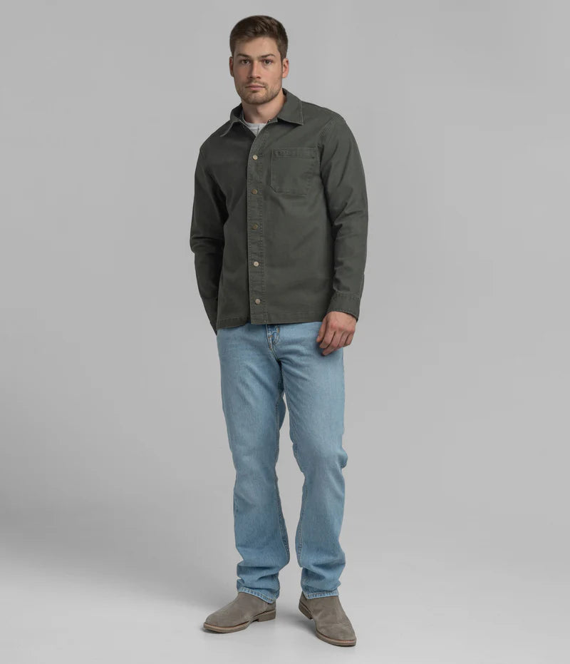 SSCO Men’s Desoto Overshirt - Grape Leaf