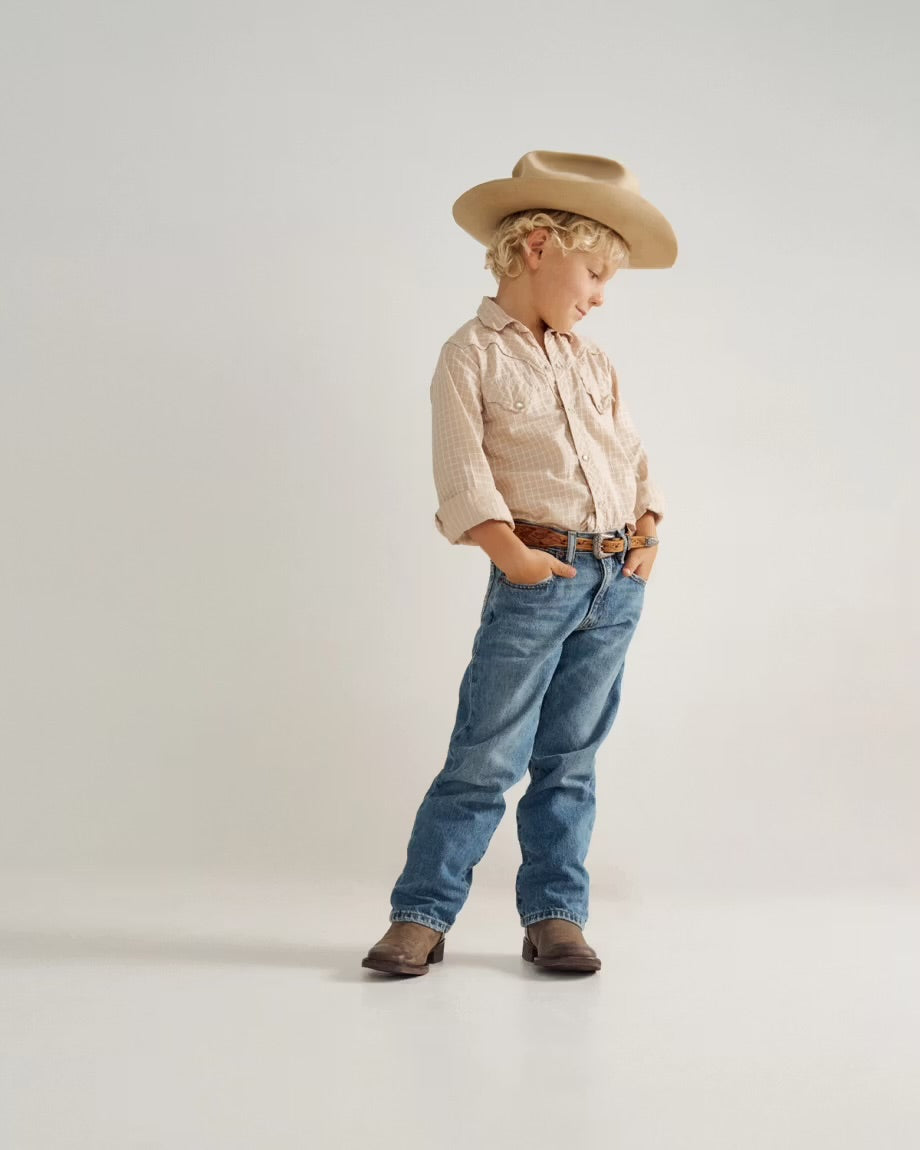 Tecovas Kid The Doc Cowboy Boot - Cafe Goat
