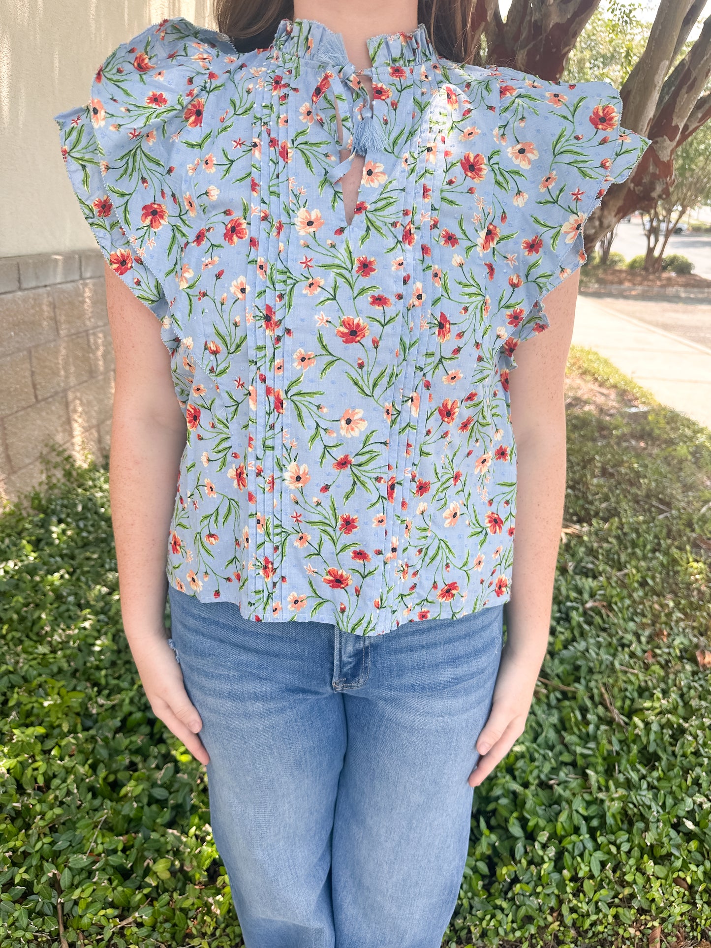 Elsa Floral Top