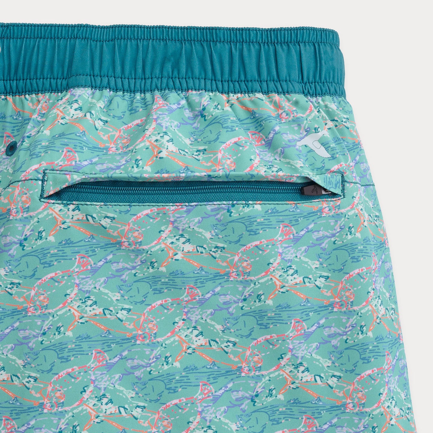Genteal S26 Marina Performance Swim Shorts - Teal Shoreline Catch