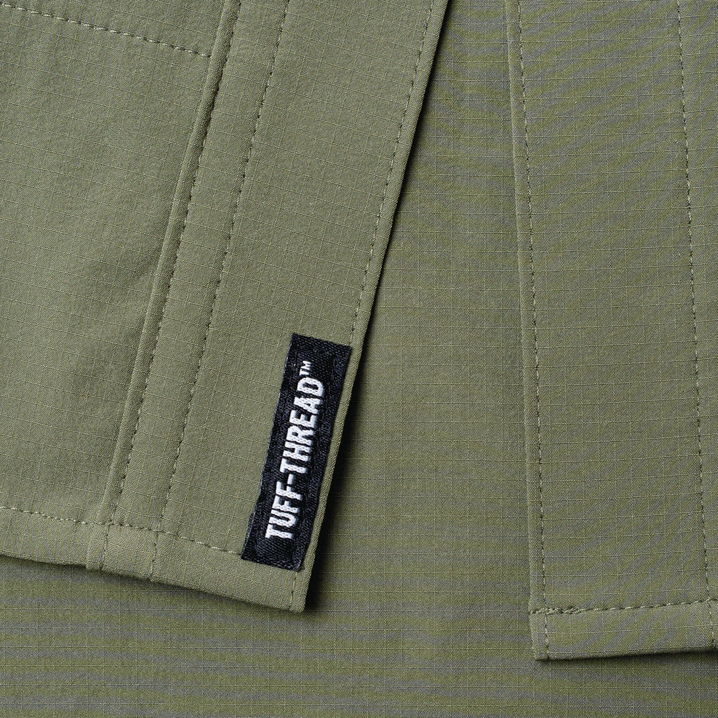 Poncho Men’s “The Grazer” S/S Regular Tuff Thread Shirt - Moss Green