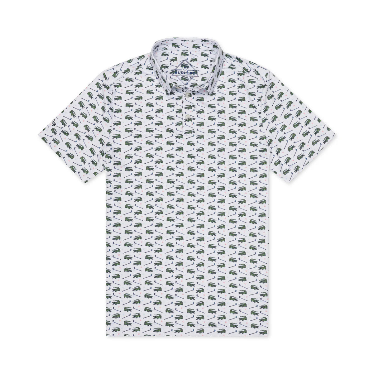 Burlebo Men’s Performance Polo - Tap It In