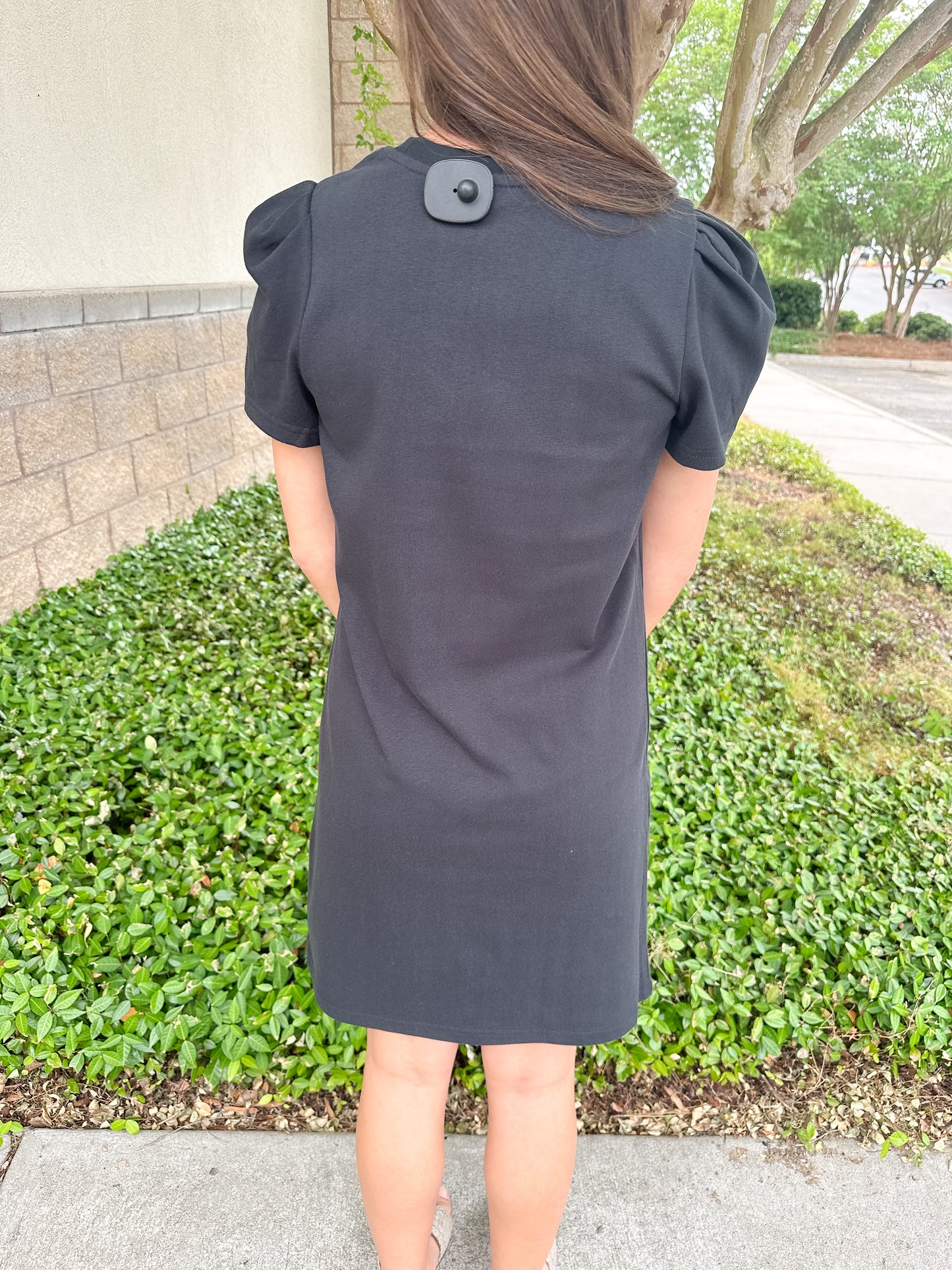 Carolina T-Shirt Dress - Black