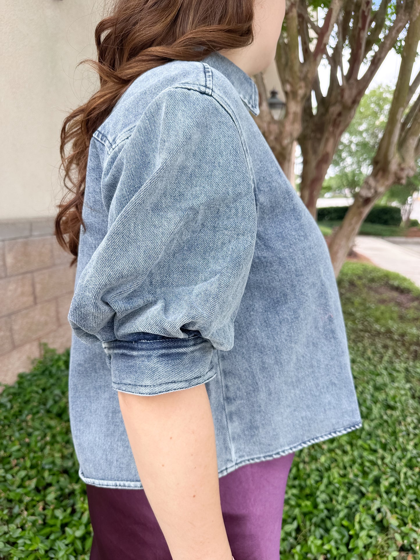 Marin Denim Top