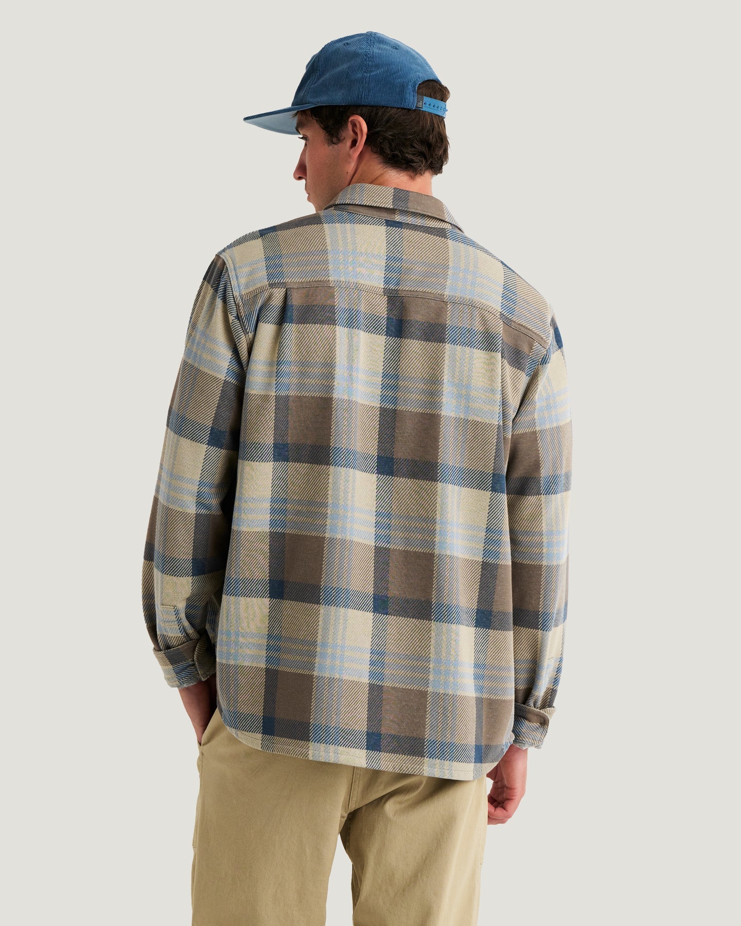 Free Fly Men’s Gallatin Overshirt - Desert Tan Plaid