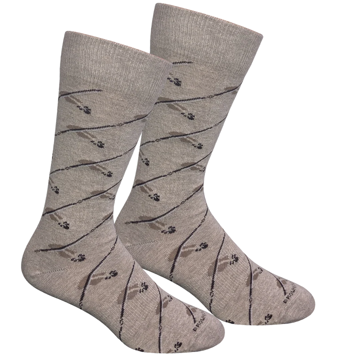 Brown Dog Socks - Fiddle Oatmeal