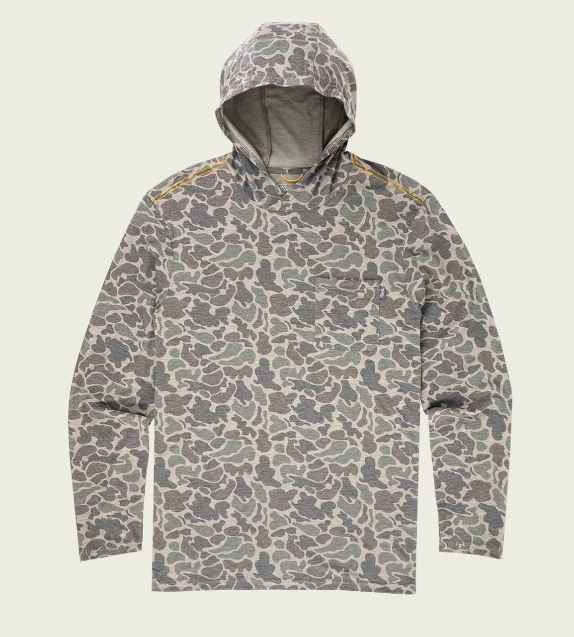Marsh Wear Men’s Buxton Hagood Tech Hoodie - Dark Green Mallard Camo
