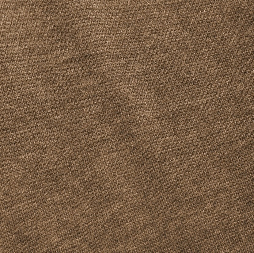 F25 Cotton/Modal Quarter-Zip - Cigar