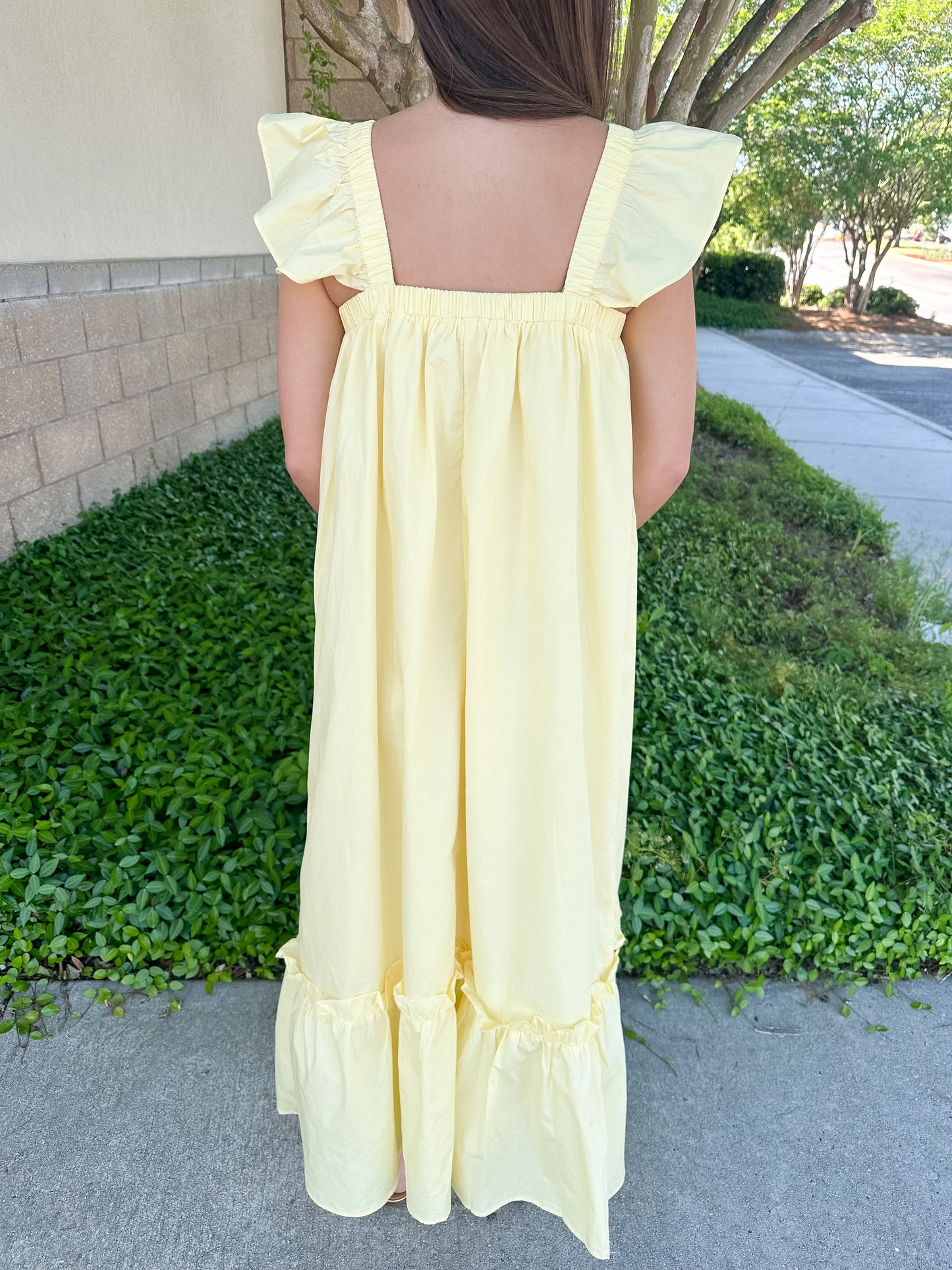 Caroline Cap Sleeve Midi