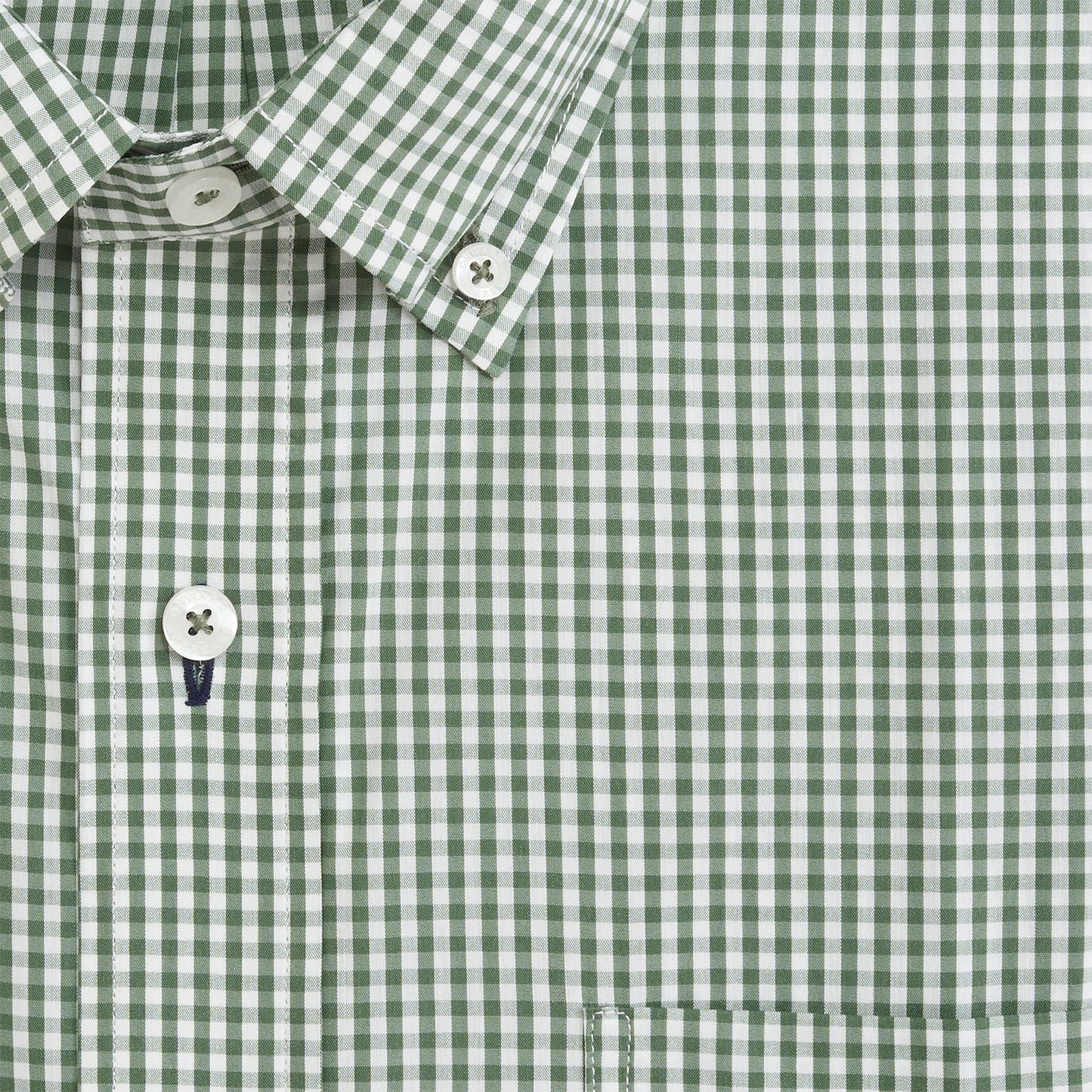 Onward Reserve Montagu Classic Fit Quad Button Down - Duck Green