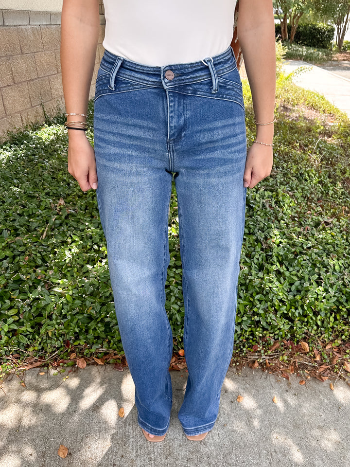 Risen Hana Jeans - Dark