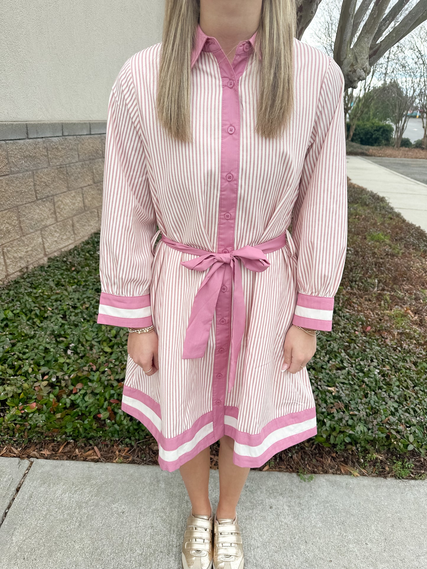 Augusta Dress - Pink