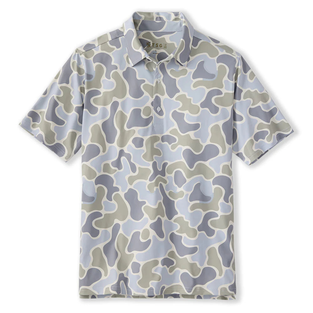 TSG Men’s Topper Performance Polo - Coastal Oxbow